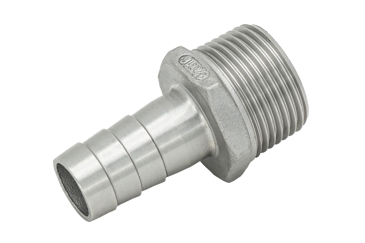 Schlauchtülle AG 1.4408 1/8" x 7 mm l.W.