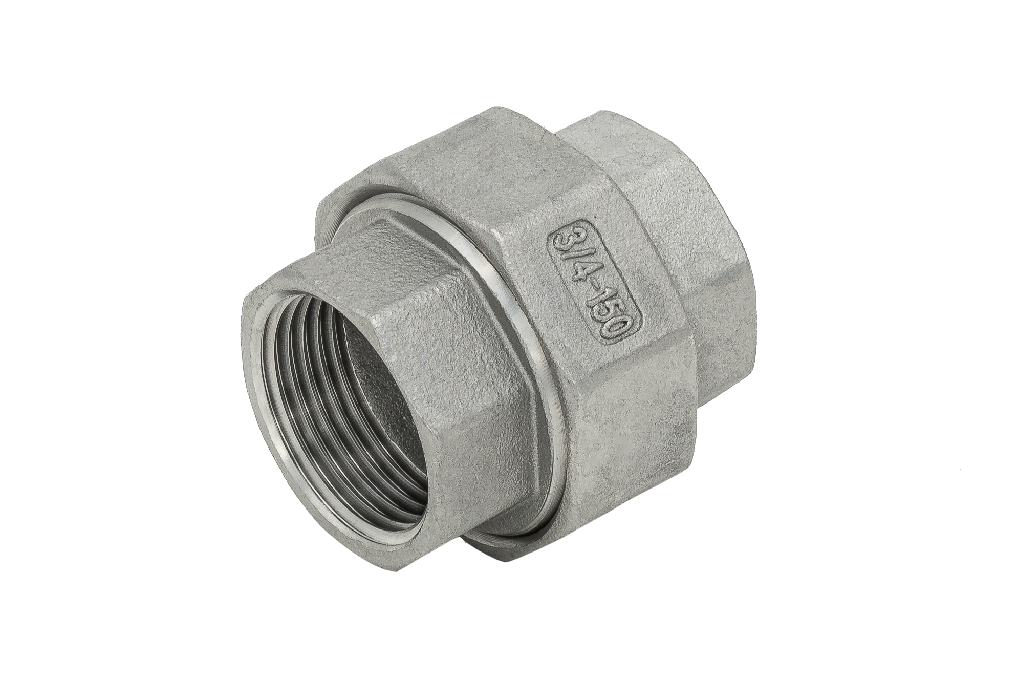 Verschraubungen Flach IG/IG 1.4408 1" NPT