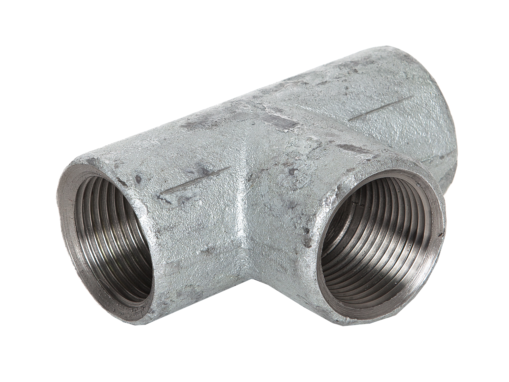 T-Stück EN10241 Rp 1/2", Stahl ** verzinkt **